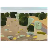 Joel Greene, Untitled Landscape, 1992, oil on panel