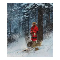 Michael Coleman, In the Woods, 1980, oil on Masonite