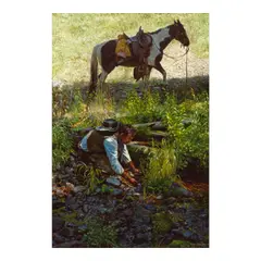 Thirst Quencher by Craig Tennant, oil on canvas, sold Jul 2026