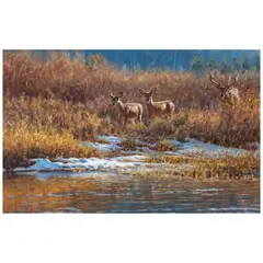 Cautious Approach by John Banovich, oil on canvas, sold Jul 2026