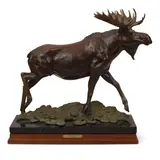 Jim Gilmore, Water's Edge, bronze with brown patina