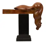 Tim Cherry, Nuts, bronze with red patina