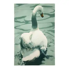 Untitled (Swan V) by William G. Garbe, 1984, watercolor and pencil on paper, offered Jul 2026