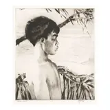 John Melville Kelly, Kaipo, Hawaii, c. 1933, Etching and drypoint on wove paper