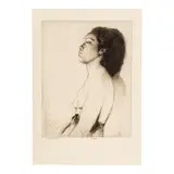 John Melville Kelly, Mokihana. Hawaii; Bread Fruit Boy, Hawaii, c. 1930; c. 1940, Two etchings (one with aquatint) on wove paper, each signed in pencil and titled '·Mokihana·Hawaii·' and '·Breadfruit Boy·Hawaii·'