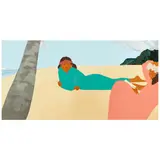 Pegge Hopper, Nā Pali Sands, n.d., Screenprint in colors on wove paper