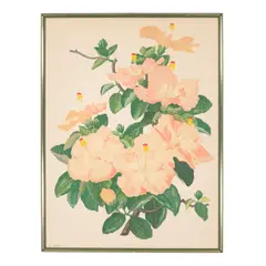 Lloyd Sexton, Jr., Hawaiian Flowers, c. 1960, A group of seven lithographs in colors on Rives BFK paper