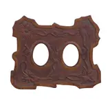 Franz, Carved Pendant Portraits Picture Frame, koa wood
