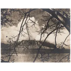 R.B. Gurrey, The Cloud (Ka 'Ohu), silver bromide print