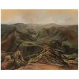 Earl T. Shimokawa, Waimea Canyon, Kaua'i, 1972, oil on canvas
