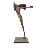 Stephen De Staebler, Yoke-Winged Man, bronze with oil-based pigment