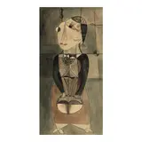 Lucretia Van Horn, Untitled (Woman with Purse), circa 1935, watercolor and ink on paper