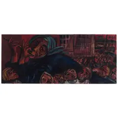 Wayne Thiebaud, Pied Piper, 1950, oil on canvas