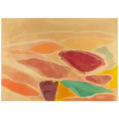 Ronnie Landfield, Egypt, 1984, acrylic on canvas