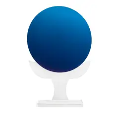DeWain Valentine, Untitled (Circle Blue), circa 1968-69