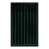 Will Boone, Untitled (Green and Black), 2016, enamel and acrylic on canvas