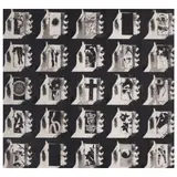 Wallace Berman, Untitled, 1964-75, 25-part negative verifax collage on board