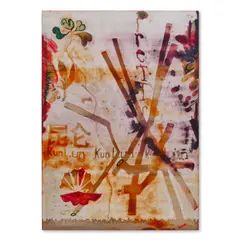 JPW3, Pretty Kunlun, 2015, enamel, Sharpie, wax and dye on canvas
