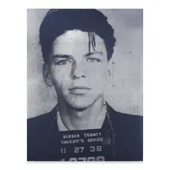 Russell Young, Frank Sinatra (from Pig Portraits), acrylic and silkscreen ink on canvas