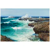 Lionel Walden, View of Lāʻie Point, Oʻahu, circa 1931, oil on canvas