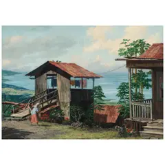 Lloyd Sexton, Jr., Kona Hema, 1970, oil on canvas