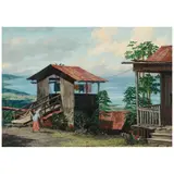 Lloyd Sexton, Jr., Kona Hema, 1970, oil on canvas