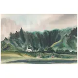 Ben, View of the Koʻolau Mountains, Windward, Oʻahu