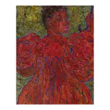 Madge Tennent, The Red Holokū, 1940, oil on canvas