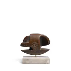 Edward Malcolm, Untitled, circa 1960, bronze with dark brown patina