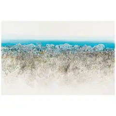Richard K. Hayashida, Untitled (Coastal Landscape), 1969, oil on canvas