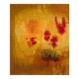 Ben, Sunny Day, 1962, acrylic and collage on Masonite