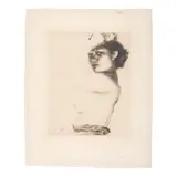 John Melville Kelly, Kanani, Hawaiʻi, c. 1936, Drypoint on thin japon paper
