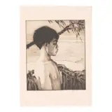 John Melville Kelly, Kaipo, Hawaiʻi, c. 1933, Etching on wove paper