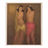John Melville Kelly, Hawaiian Decoration, n.d., Aquatint and etching in colors on wove paper