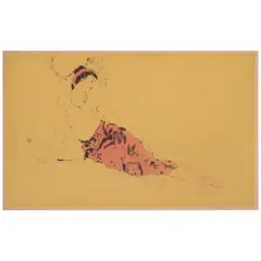 John Melville Kelly, Hoʻo Nanea, Hawaiʻi, n.d., Aquatint with etching in colors on wove paper