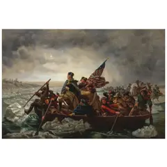 Emanuel Leutze, Washington Crossing the Delaware, oil on canvas