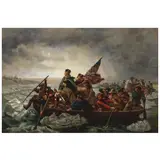 Emanuel Leutze, Washington Crossing the Delaware, oil on canvas