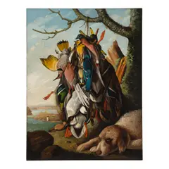 John James Audubon, Trophy of American Game Birds, 1830, oil on canvas