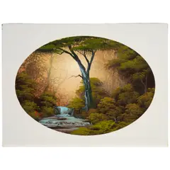 Bob Ross, Babbling Brook, 1993, Bob Ross Wet-on-Wet Technique® on canvas