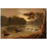 Thomas Doughty, Fisherman on a River