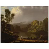 Alvan Fisher, Connecticut Valley, 1843, oil on canvas