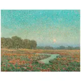 Granville Redmond, Marsh Scene, oil on canvas
