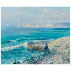 Guy Rose, Incoming Fog, La Jolla, oil on canvas