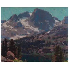 Edgar Alwin Payne, Lake Ediza, Mammoth Region, Mono Co., Calif., oil on canvas