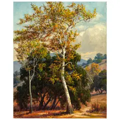 Paul Grimm, T.P. Dalzel (sic) Ranch, Santa Barbara, 1939, oil on canvas