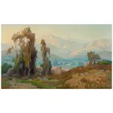 Marion Wachtel, Santa Paula Valley, watercolor on paper
