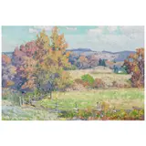 Maurice Braun, San Diego Hills, oil on canvas