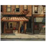 Sally Storch, Lola's Cafe, oil on canvas