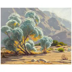 Shadowed Corner by Sam Hyde Harris, oil on canvas, sold Apr 2026
