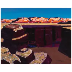 Conrad Buff, Grand Canyon, oil on board